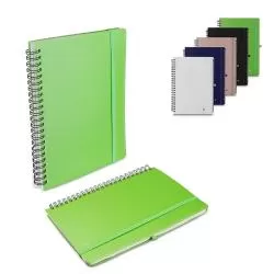 Caderno Reciclável Capa PP Personalizado 