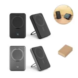 CARREGADOR PORTÁTIL MAGNÉTICO POWER BANK INDUÇÃO10.000 MAH