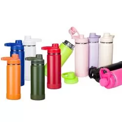 Garrafa Squeeze Metal Térmico com Alça